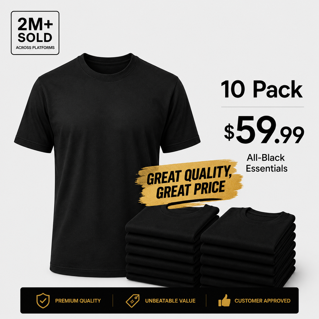 Everyday Essential Tee 10-Pack